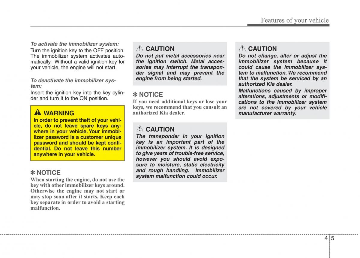 KIA Picanto II 2 owners manual / page 80