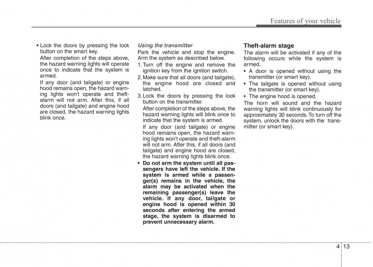 KIA Picanto II 2 owners manual / page 88