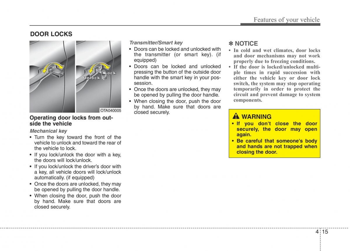 KIA Picanto II 2 owners manual / page 90