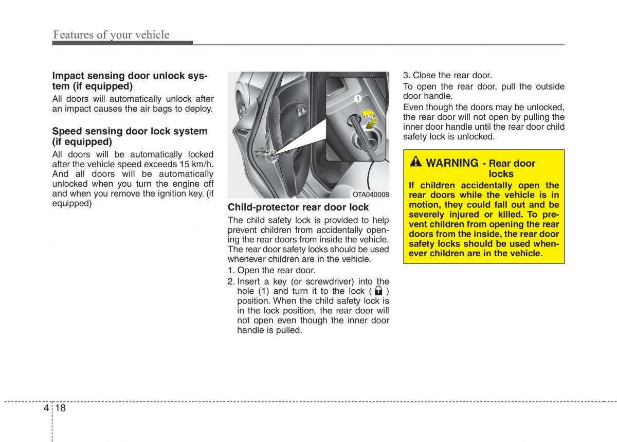 KIA Picanto II 2 owners manual / page 93