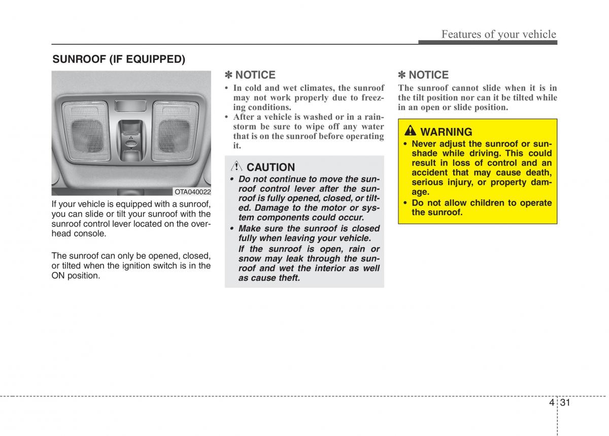 KIA Picanto II 2 owners manual / page 106