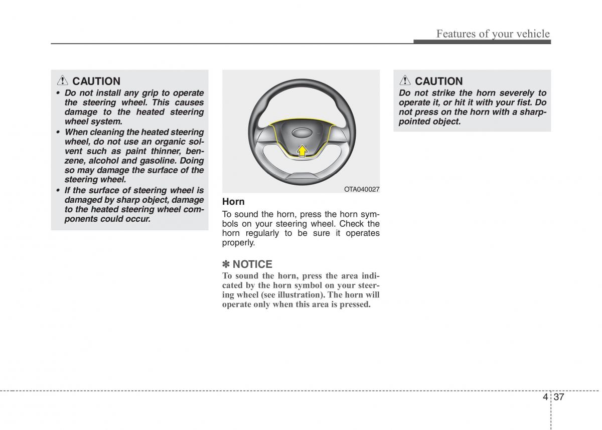 KIA Picanto II 2 owners manual / page 112