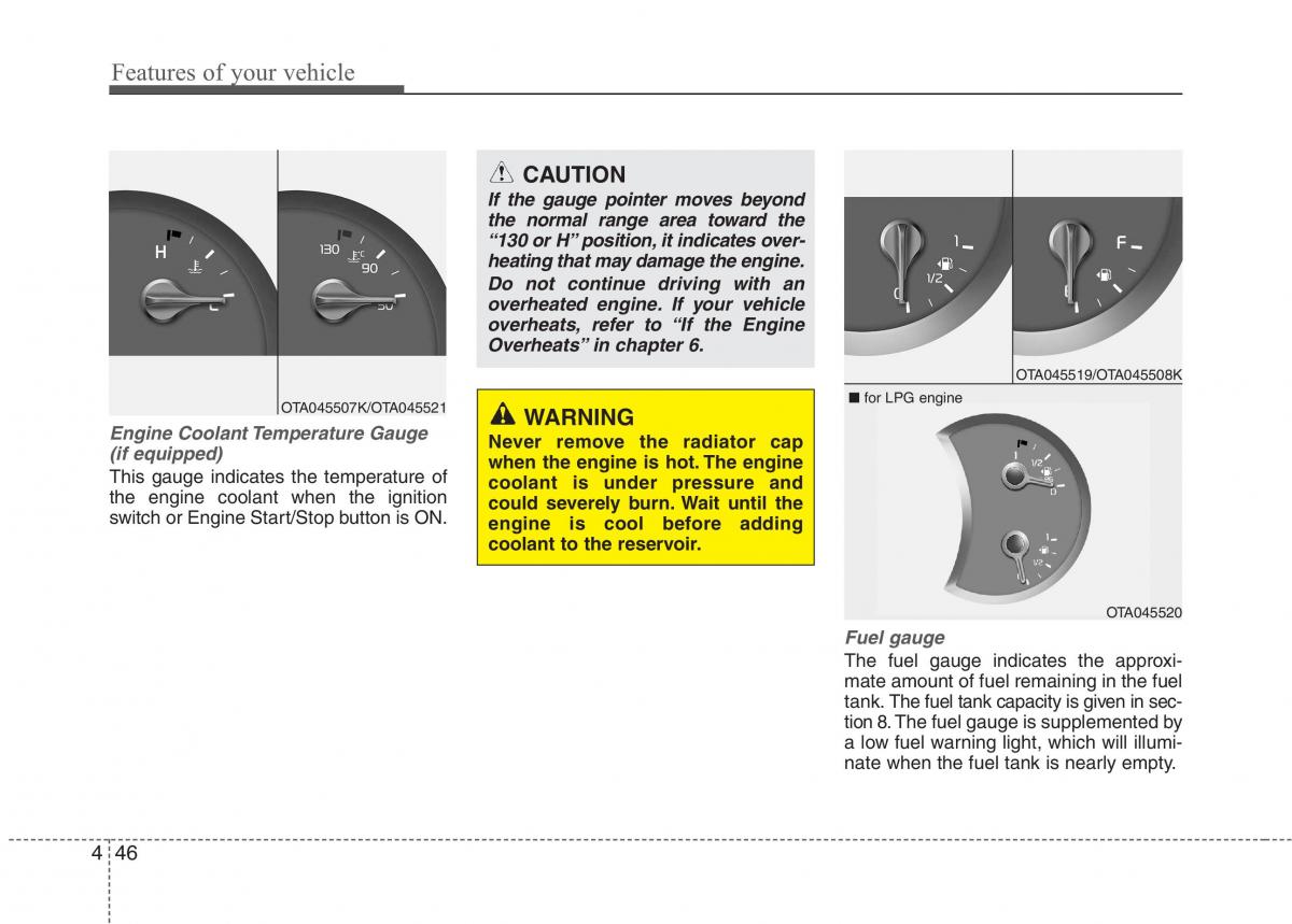 KIA Picanto II 2 owners manual / page 121