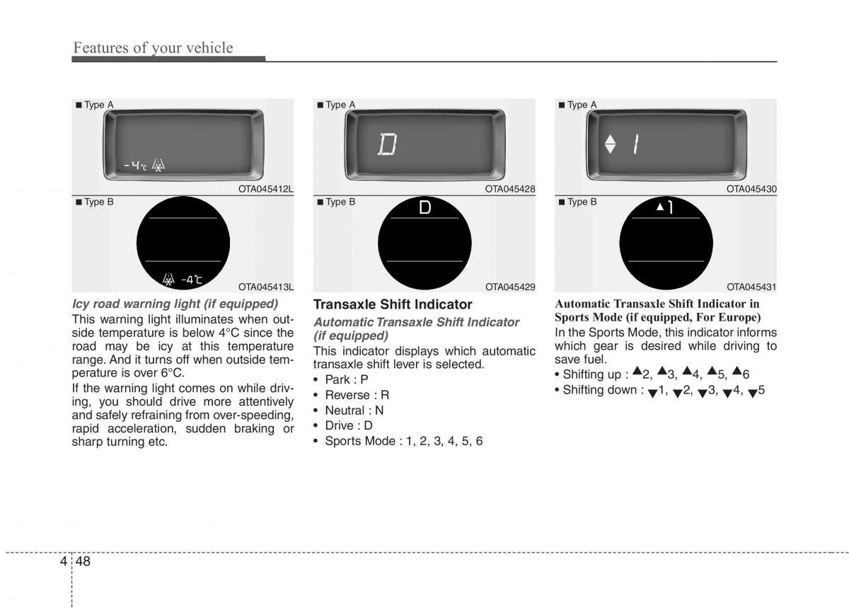 KIA Picanto II 2 owners manual / page 123