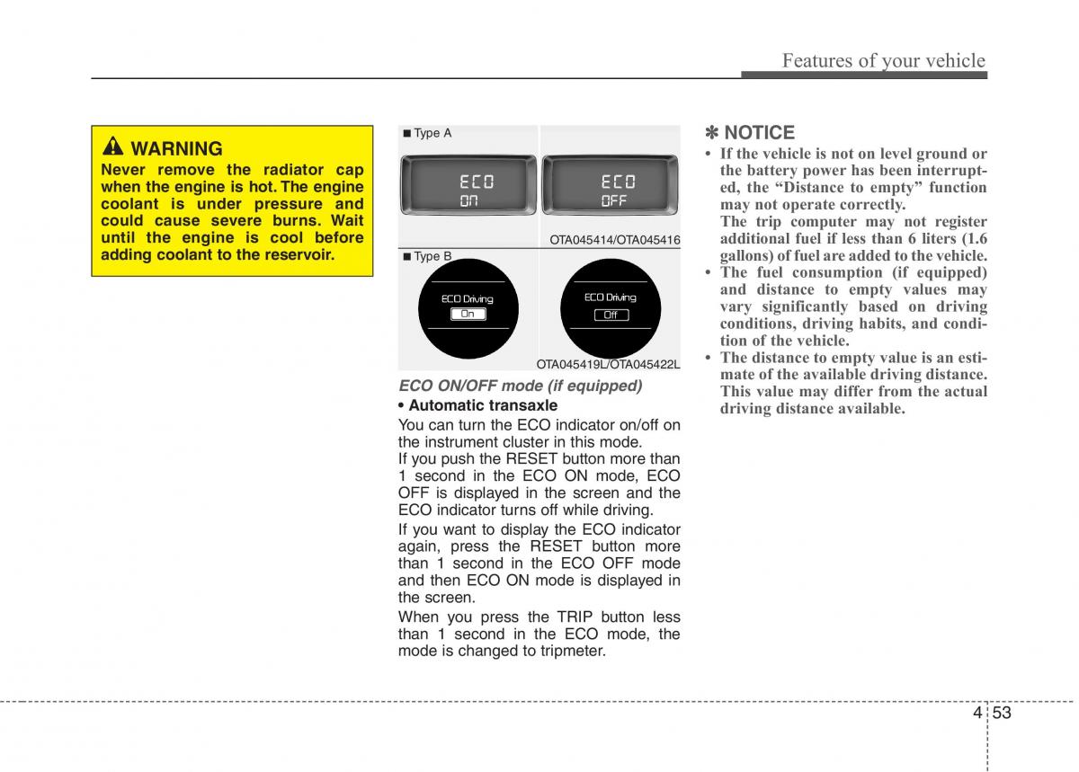 KIA Picanto II 2 owners manual / page 128