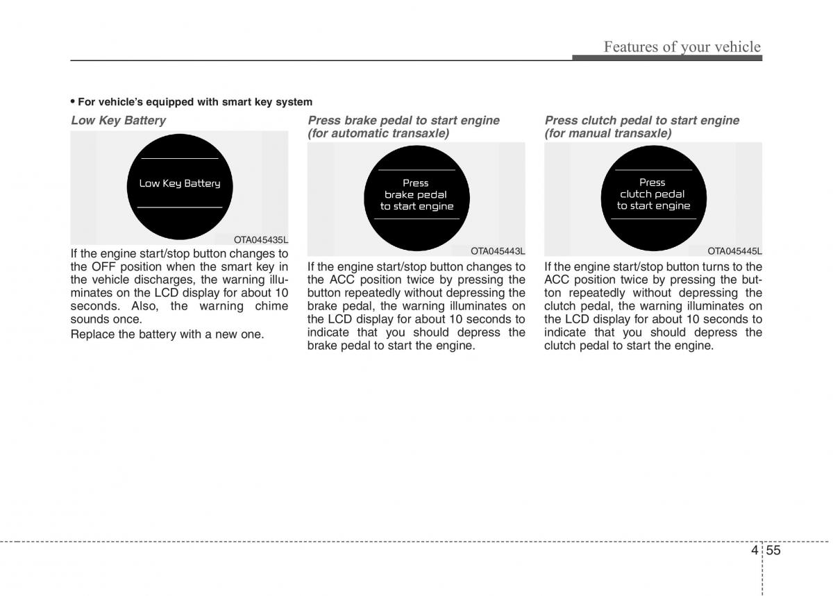 KIA Picanto II 2 owners manual / page 130