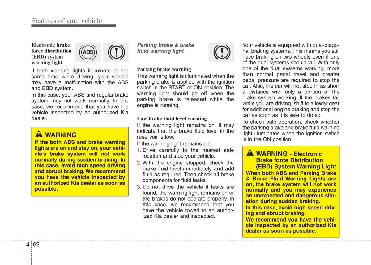 KIA Picanto II 2 owners manual / page 137