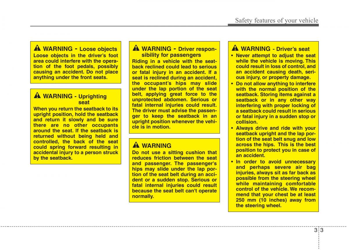 KIA Picanto II 2 owners manual / page 15