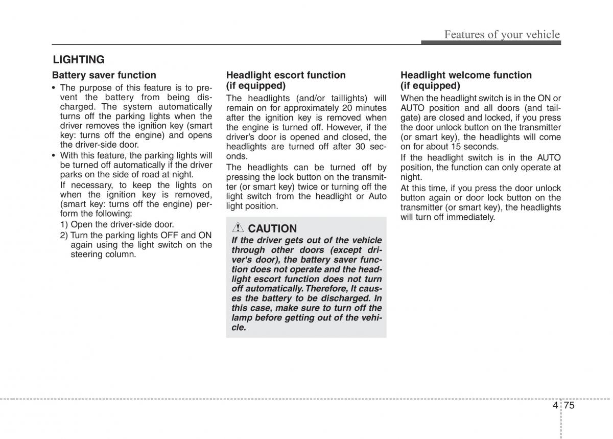 KIA Picanto II 2 owners manual / page 150