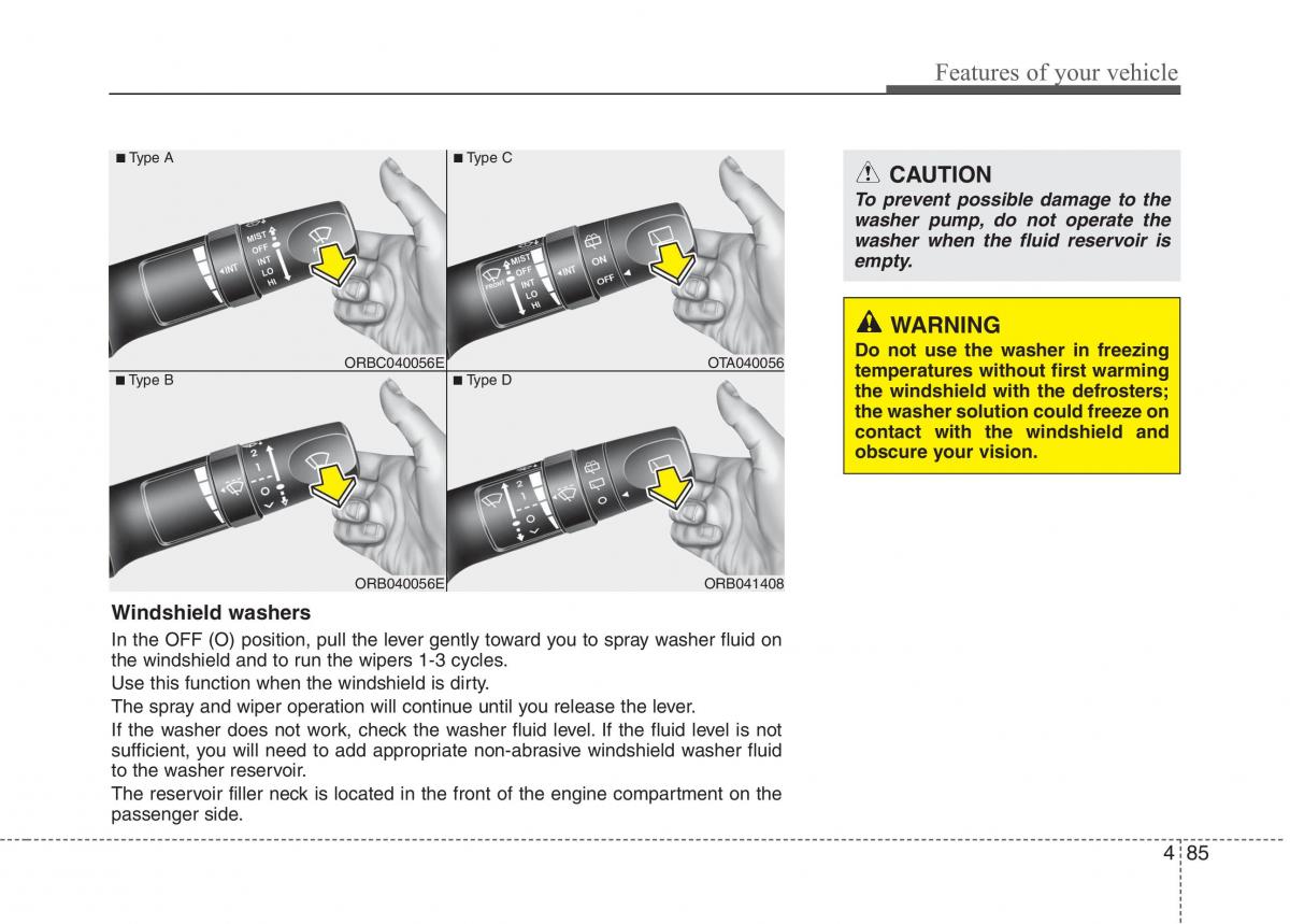 KIA Picanto II 2 owners manual / page 160