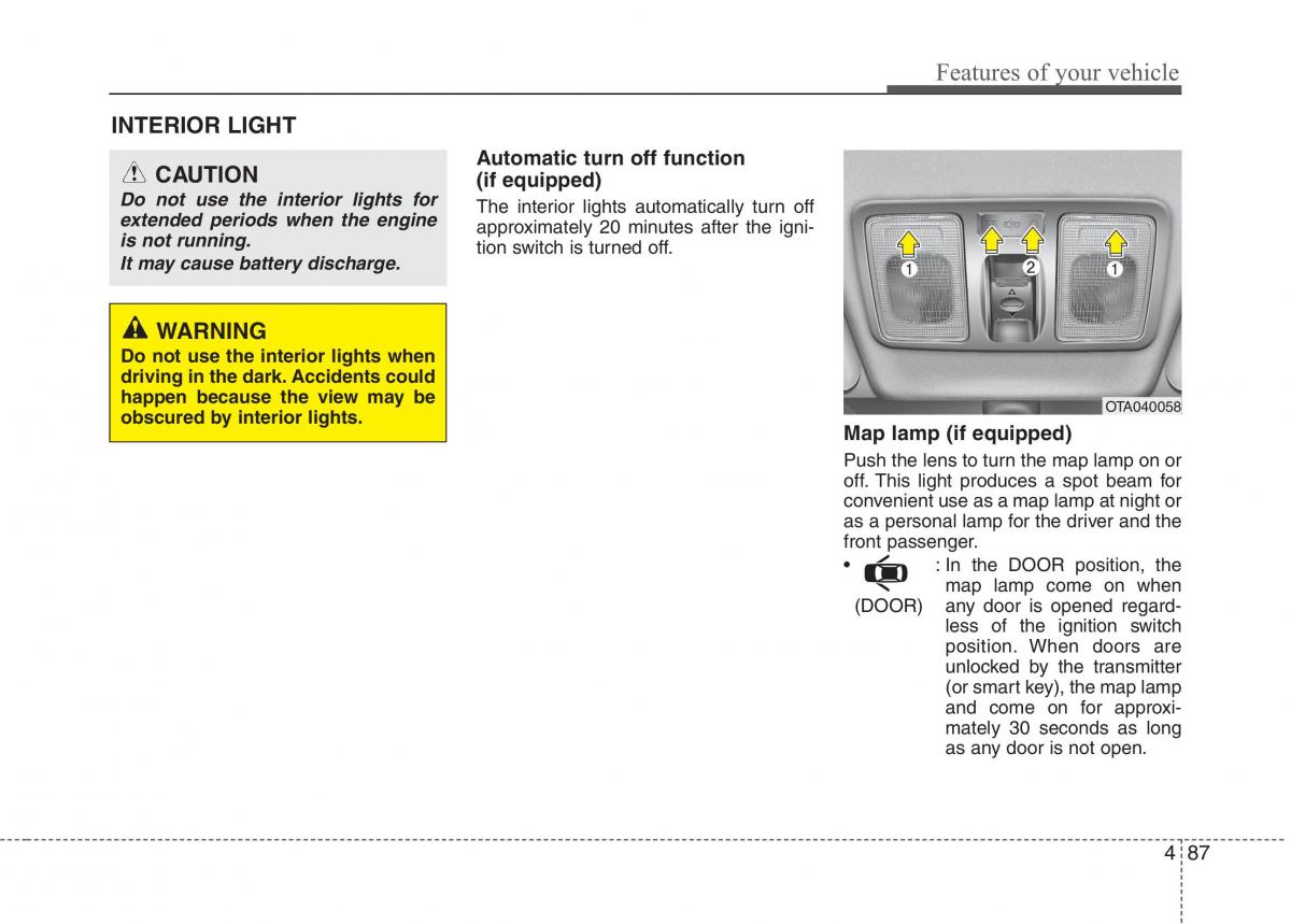 KIA Picanto II 2 owners manual / page 162