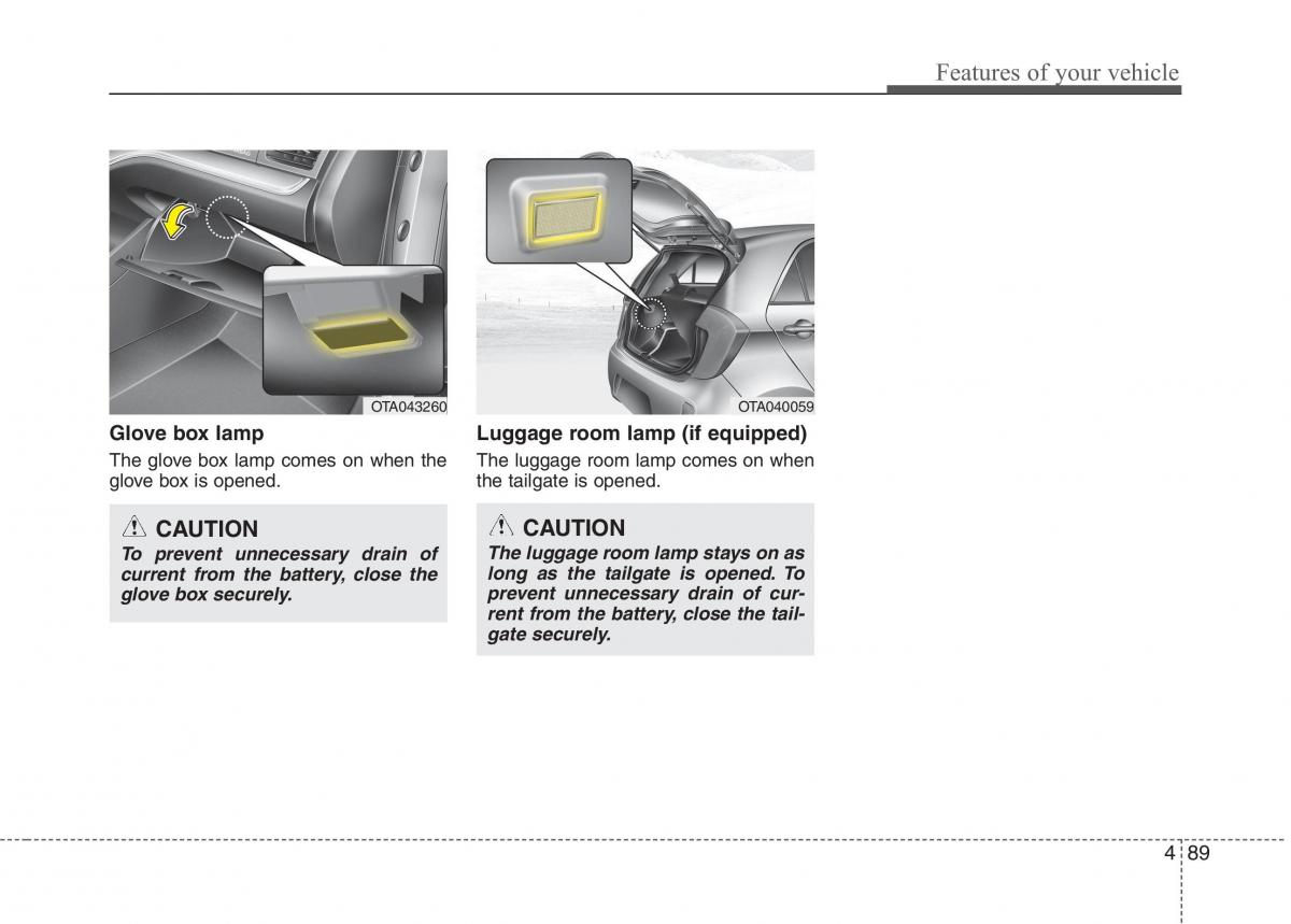 KIA Picanto II 2 owners manual / page 164