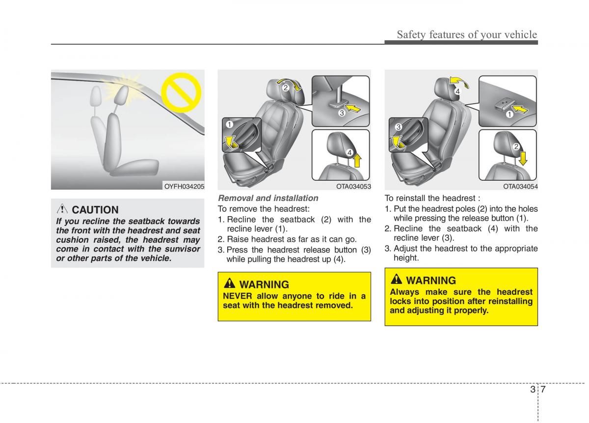 KIA Picanto II 2 owners manual / page 19