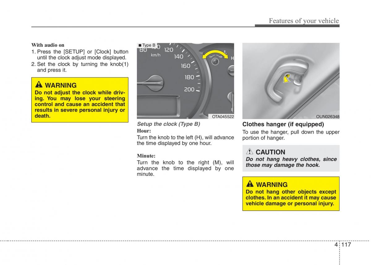 KIA Picanto II 2 owners manual / page 192