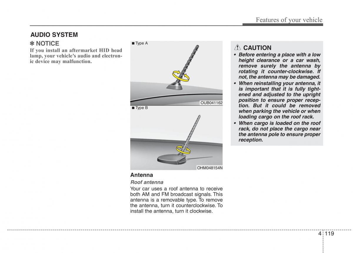 KIA Picanto II 2 owners manual / page 194