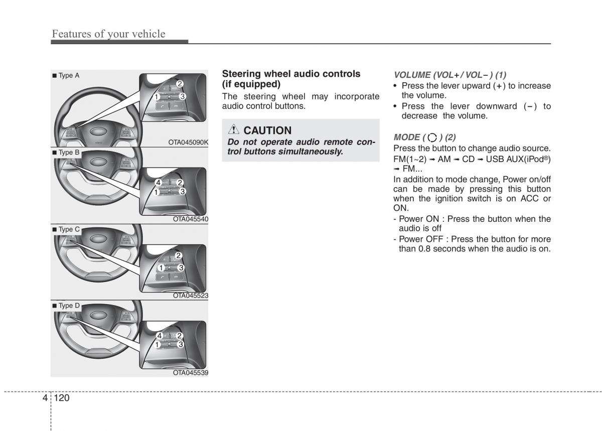 KIA Picanto II 2 owners manual / page 195