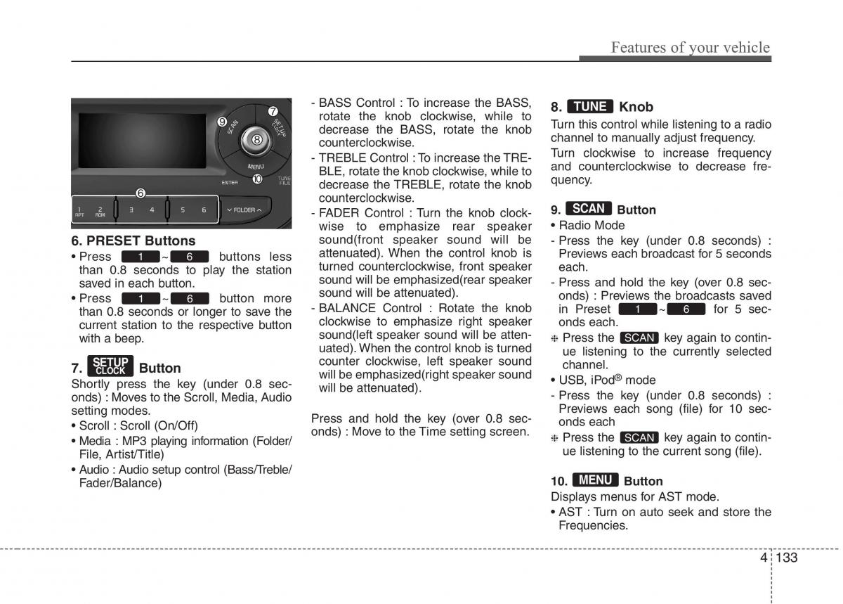 KIA Picanto II 2 owners manual / page 208