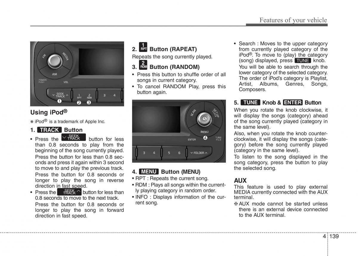 KIA Picanto II 2 owners manual / page 214