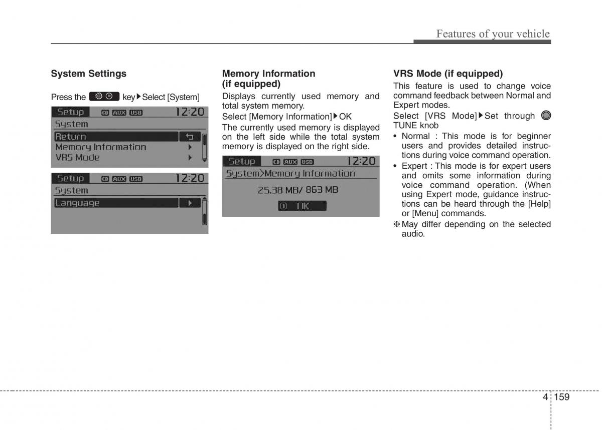 KIA Picanto II 2 owners manual / page 234