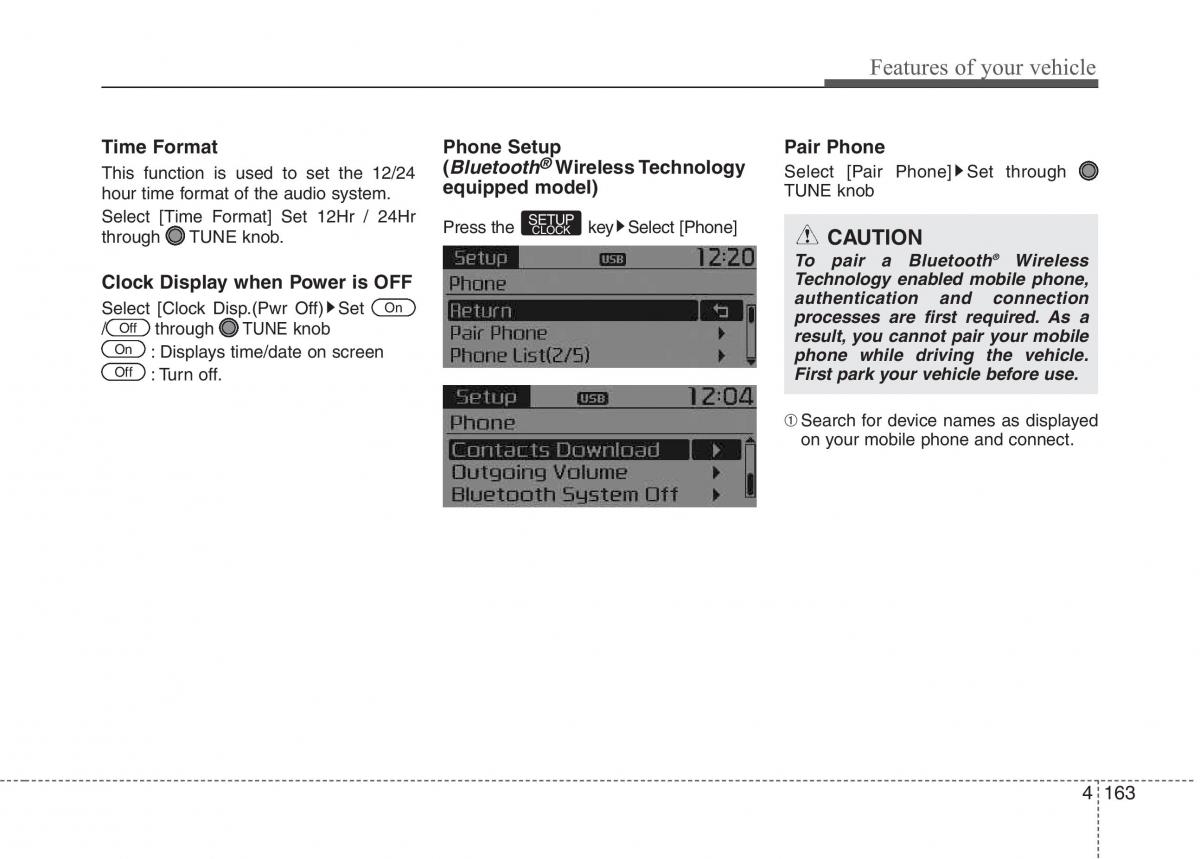 KIA Picanto II 2 owners manual / page 238