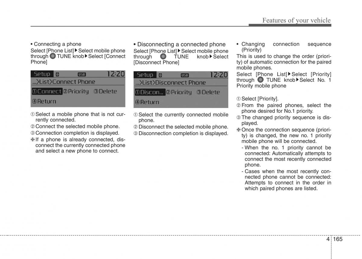 KIA Picanto II 2 owners manual / page 240