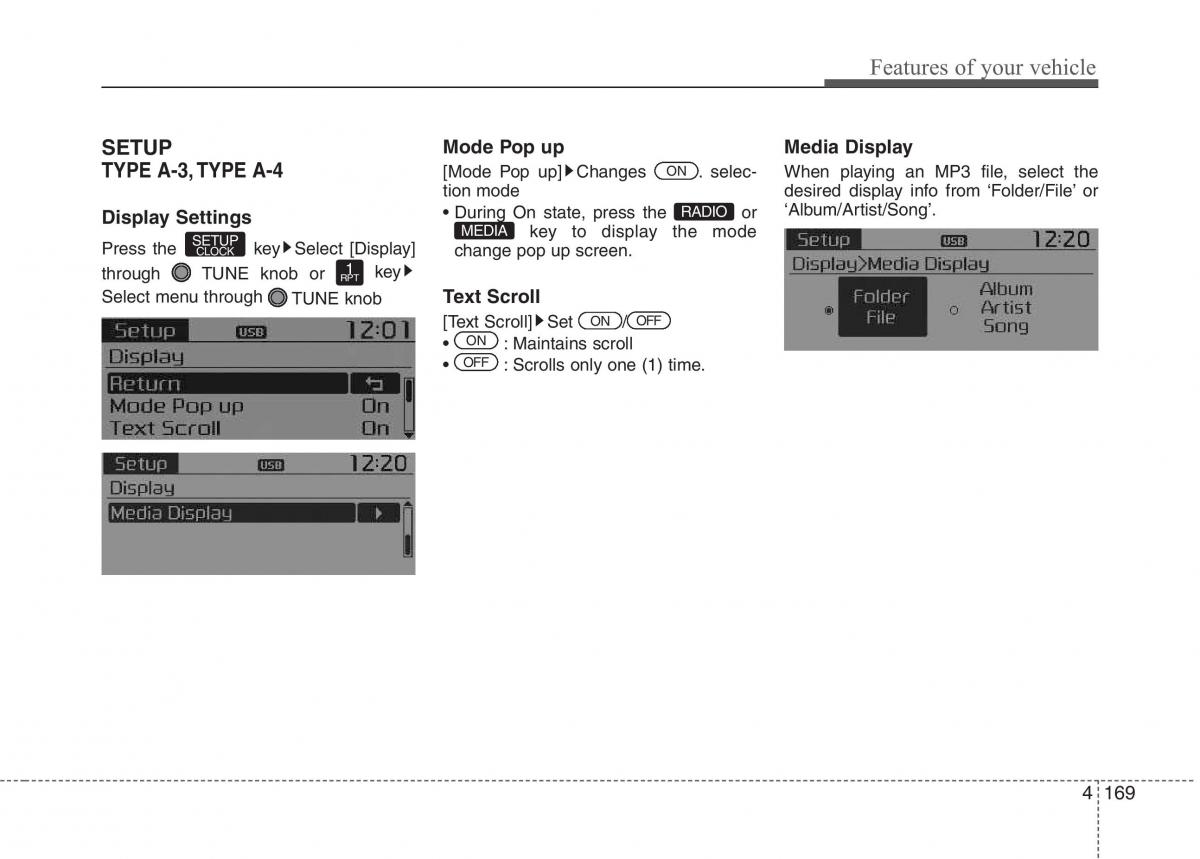 KIA Picanto II 2 owners manual / page 244