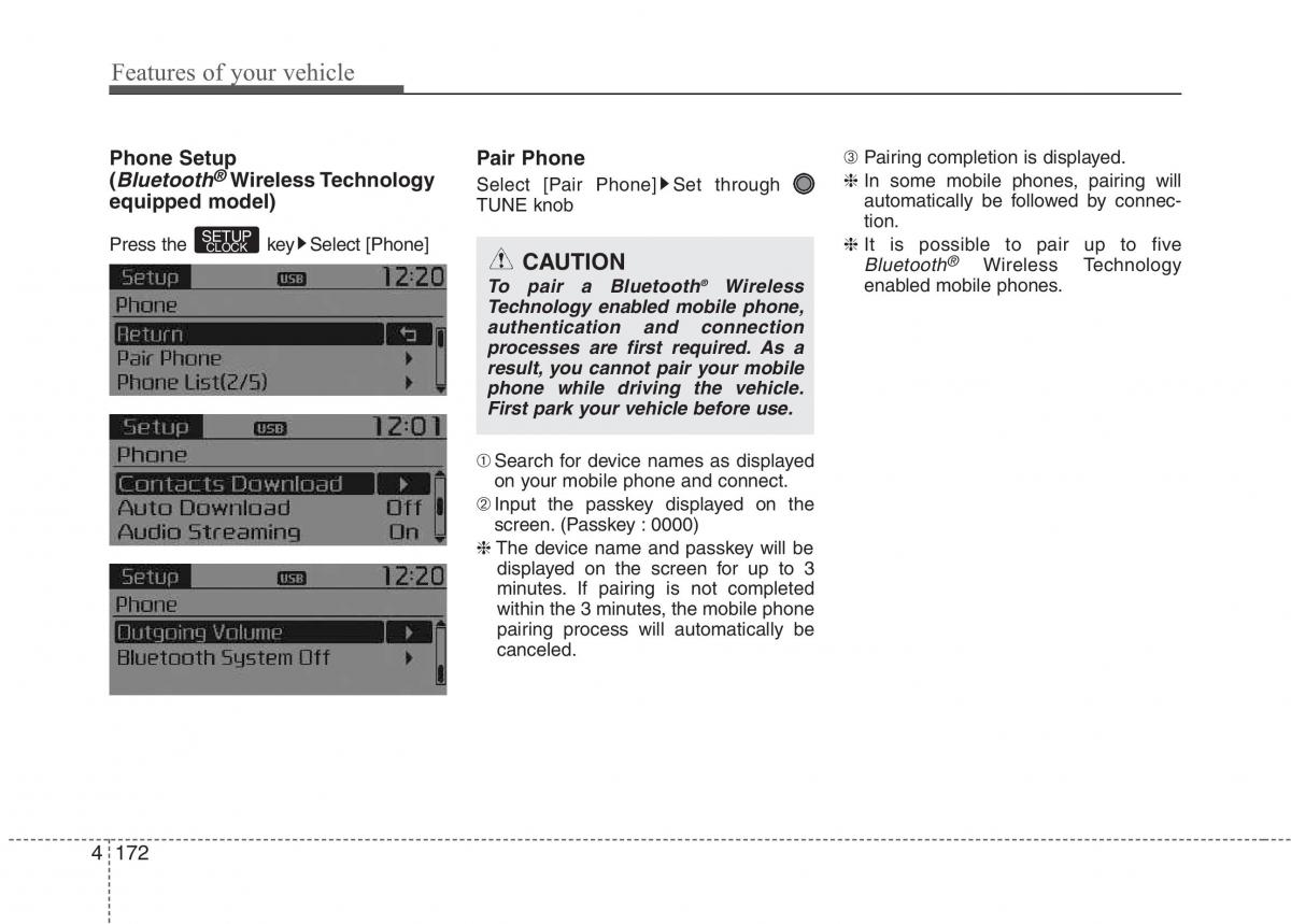 KIA Picanto II 2 owners manual / page 247