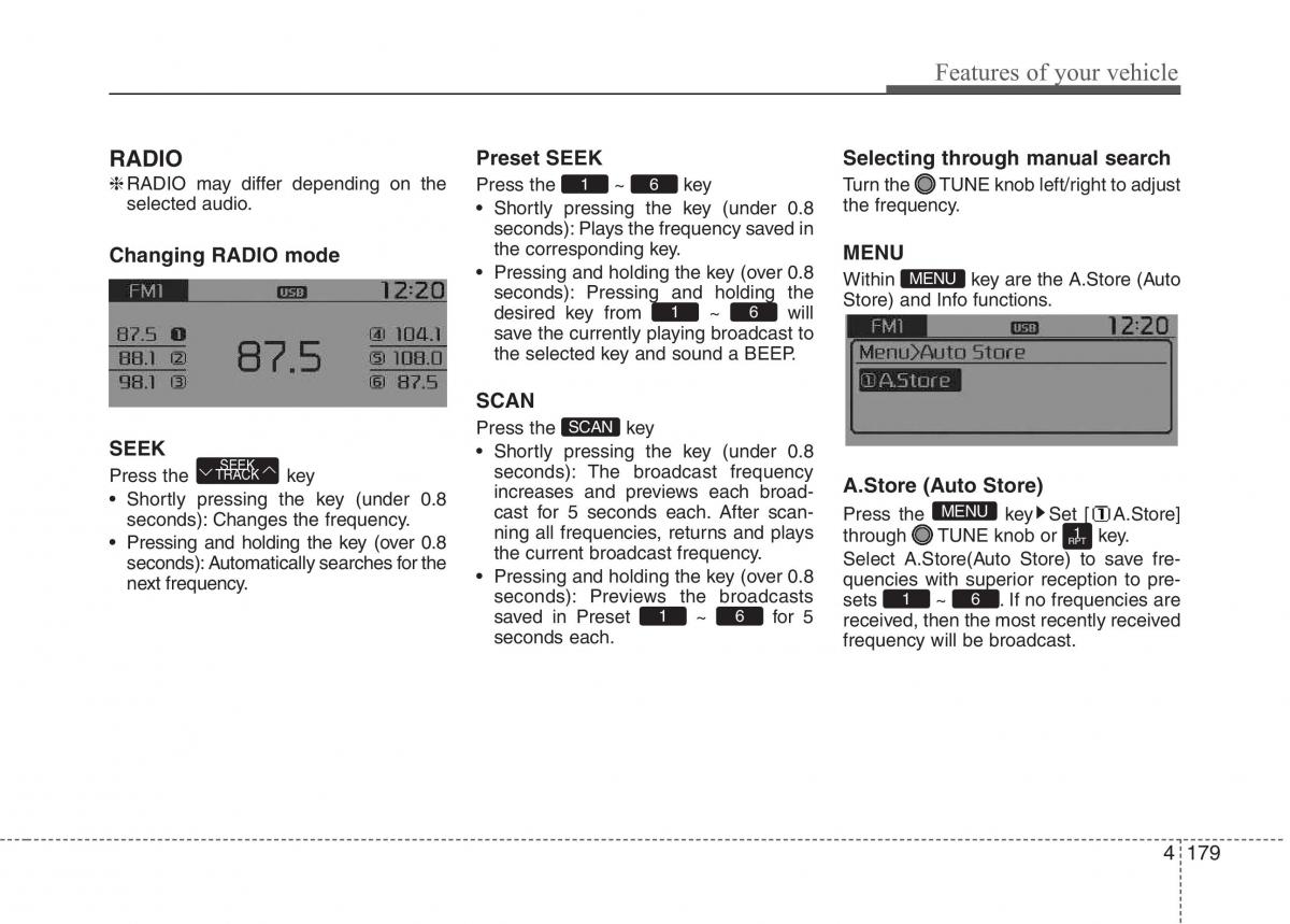 KIA Picanto II 2 owners manual / page 254