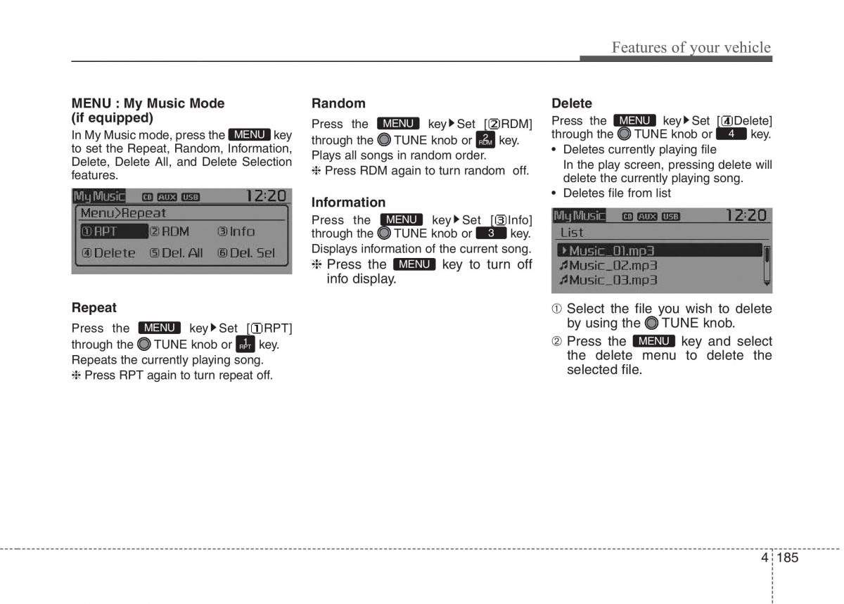 KIA Picanto II 2 owners manual / page 260