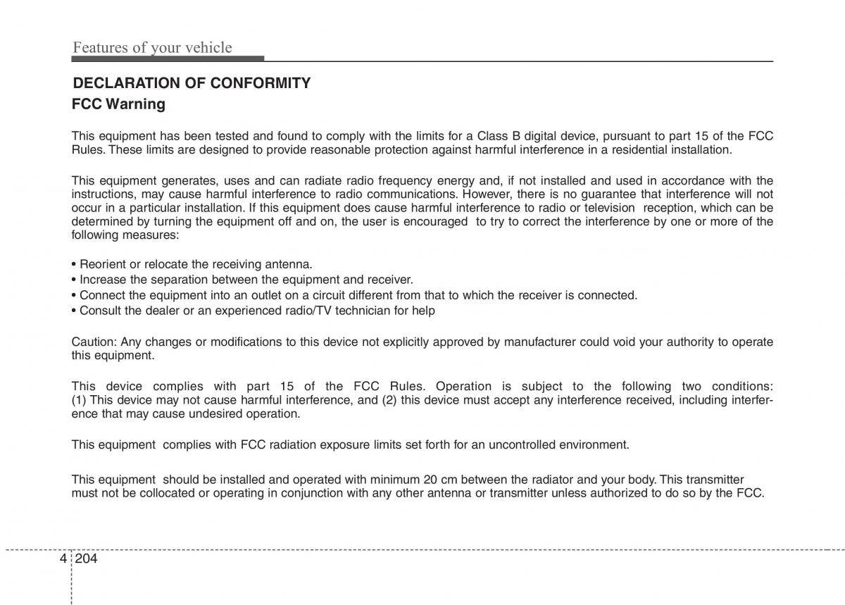 KIA Picanto II 2 owners manual / page 279