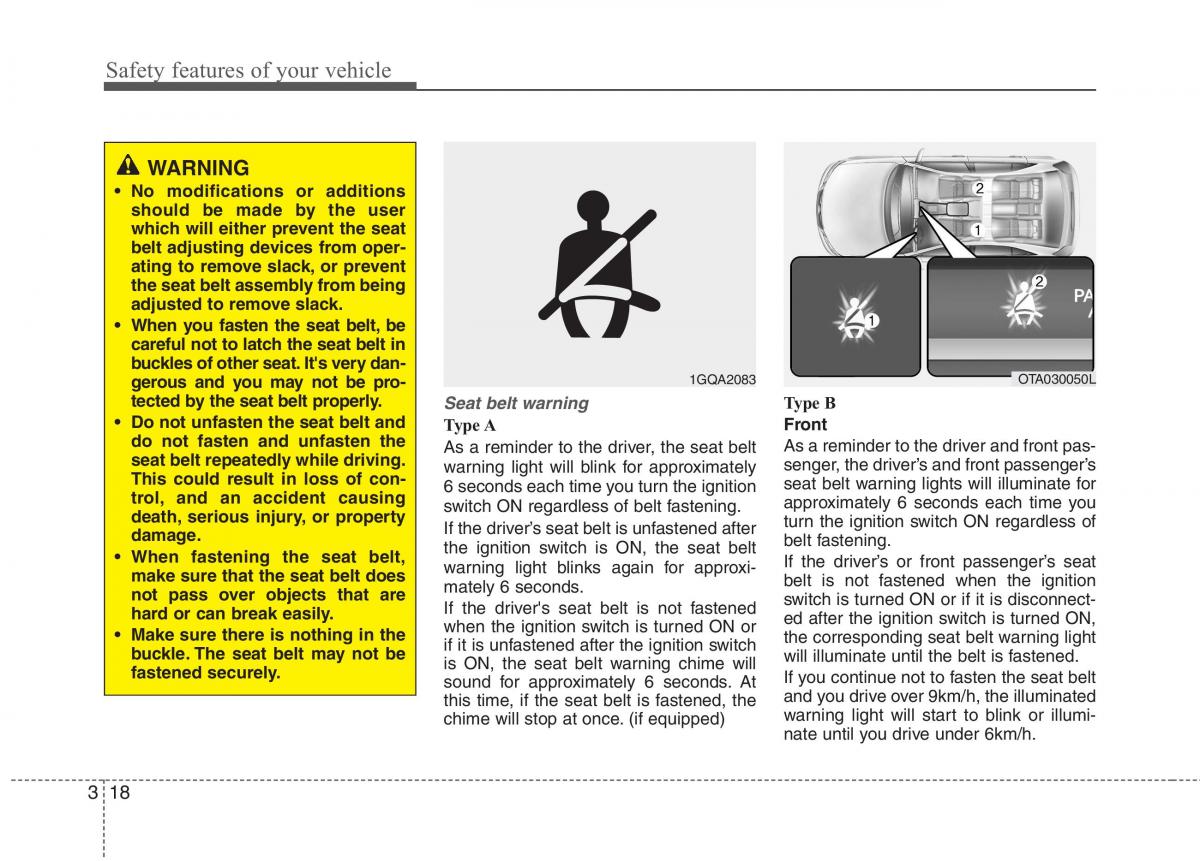 KIA Picanto II 2 owners manual / page 30