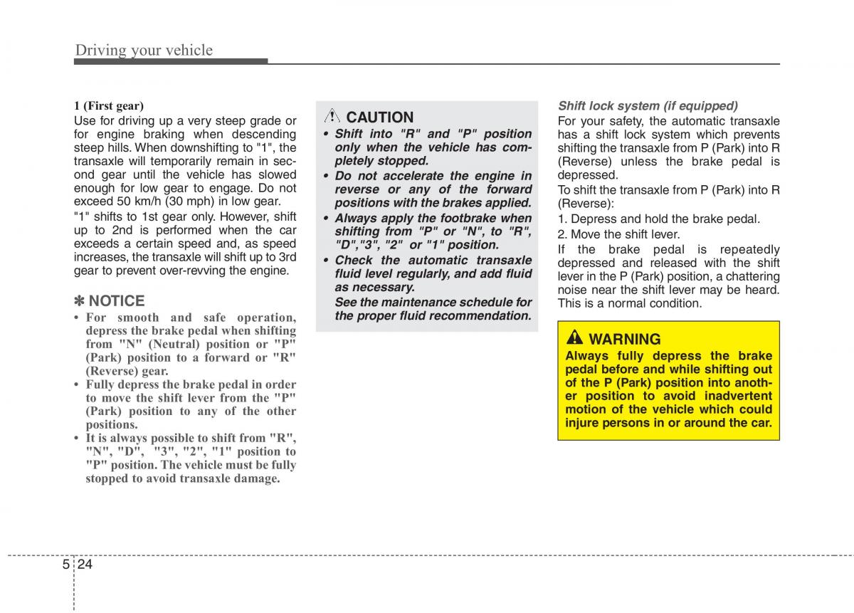 KIA Picanto II 2 owners manual / page 306