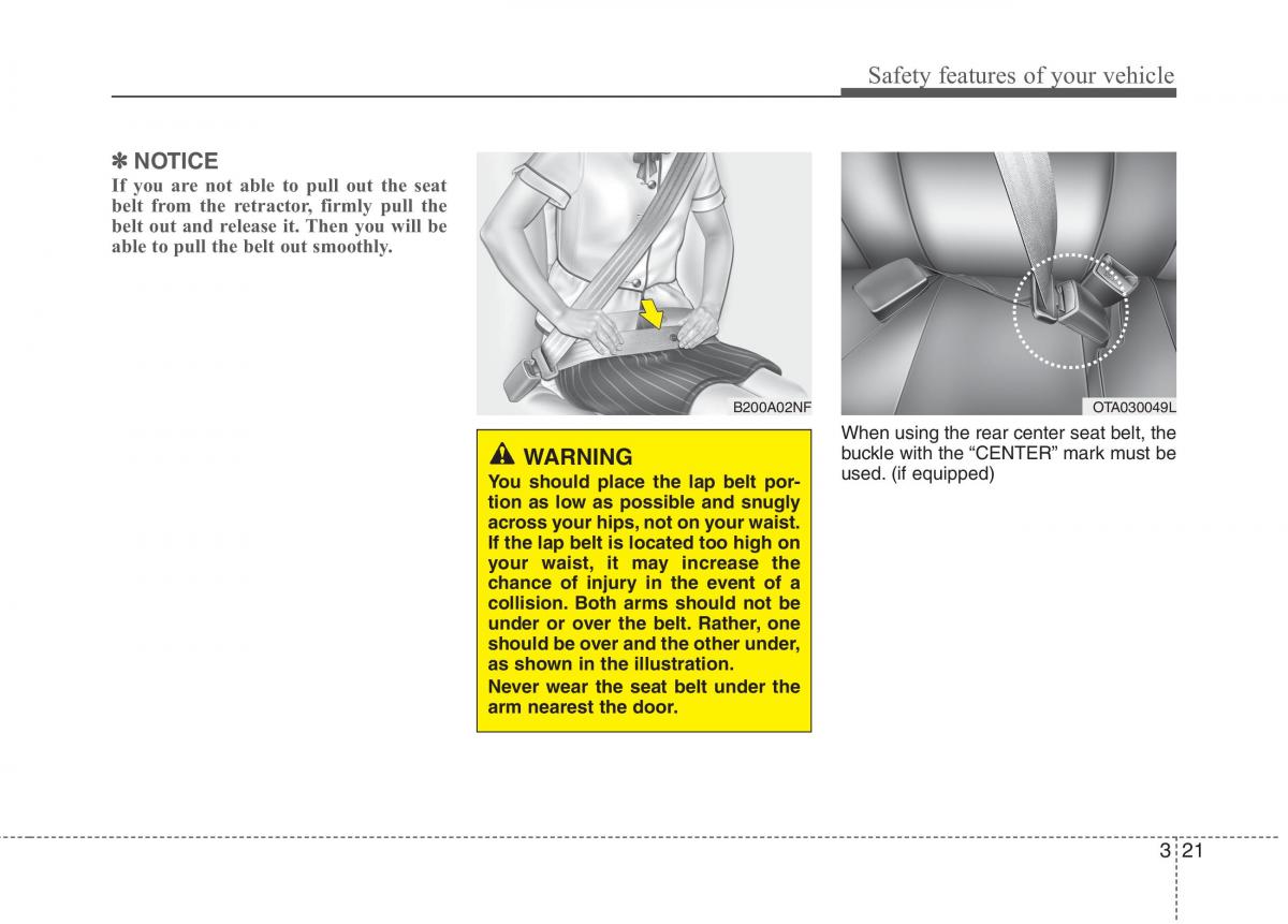 KIA Picanto II 2 owners manual / page 33