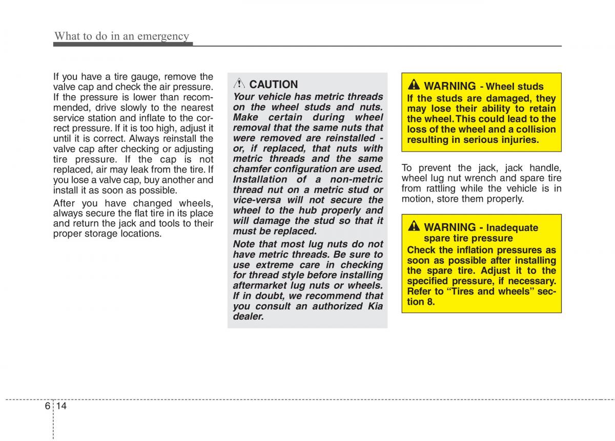 KIA Picanto II 2 owners manual / page 358