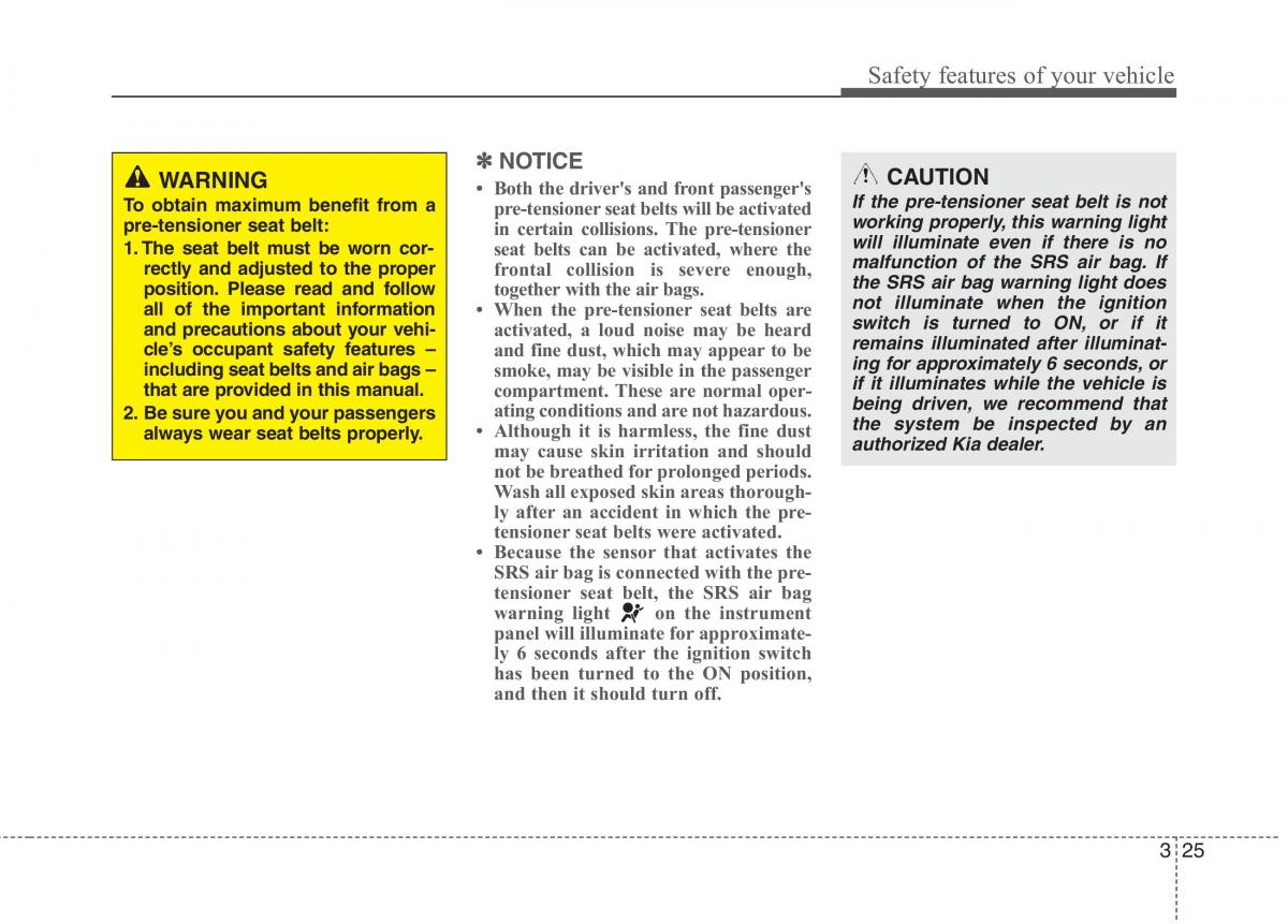 KIA Picanto II 2 owners manual / page 37