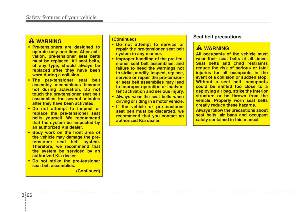 KIA Picanto II 2 owners manual / page 38