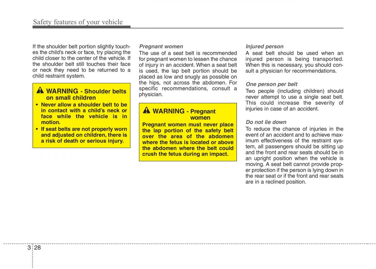 KIA Picanto II 2 owners manual / page 40