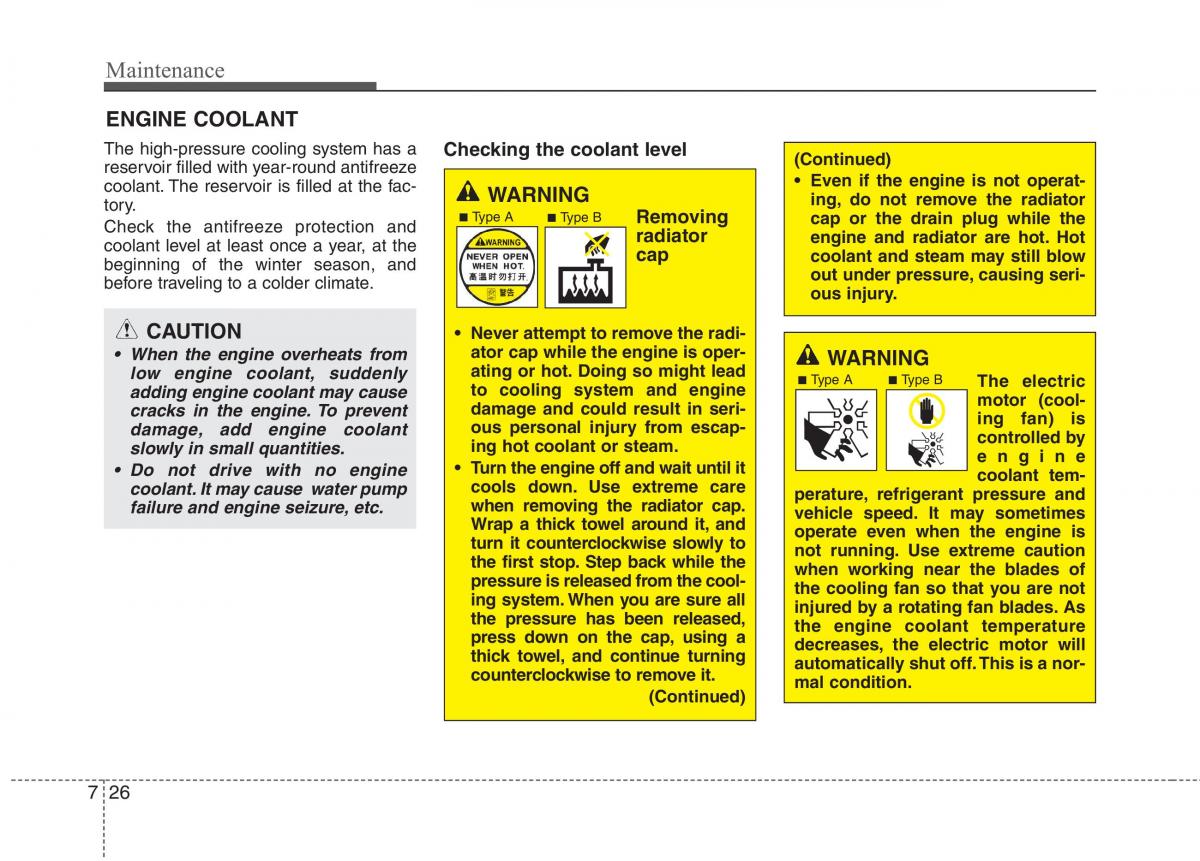 KIA Picanto II 2 owners manual / page 404