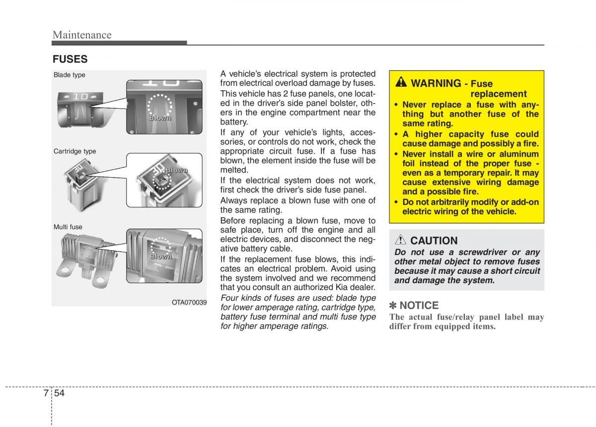 KIA Picanto II 2 owners manual / page 432