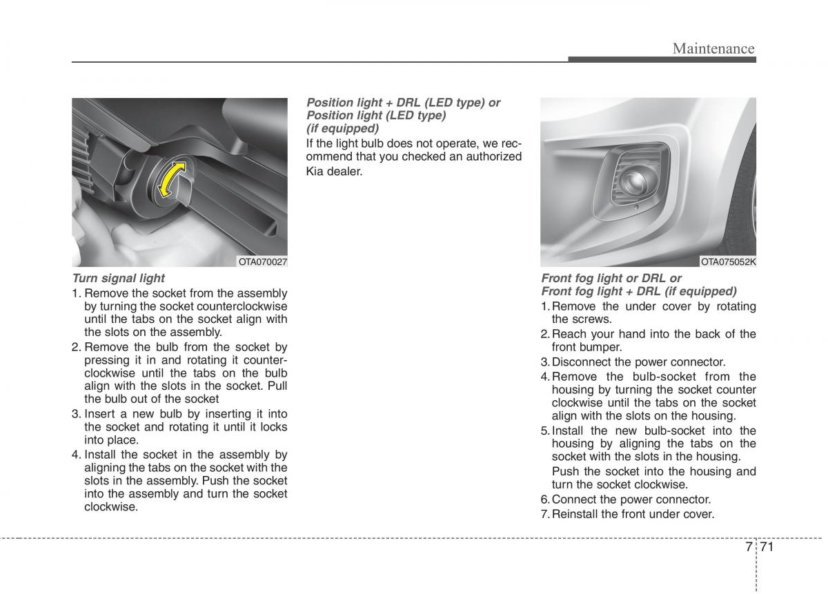 KIA Picanto II 2 owners manual / page 449