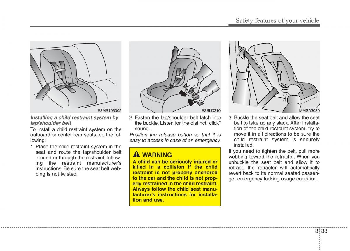 KIA Picanto II 2 owners manual / page 45