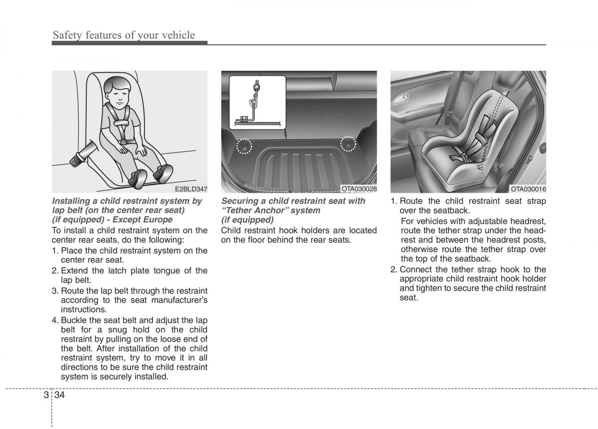 KIA Picanto II 2 owners manual / page 46