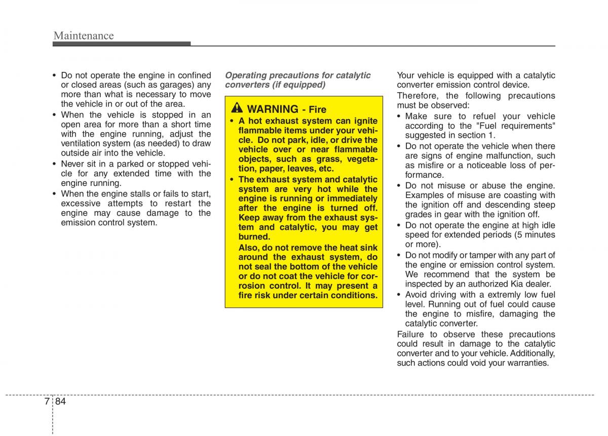 KIA Picanto II 2 owners manual / page 462