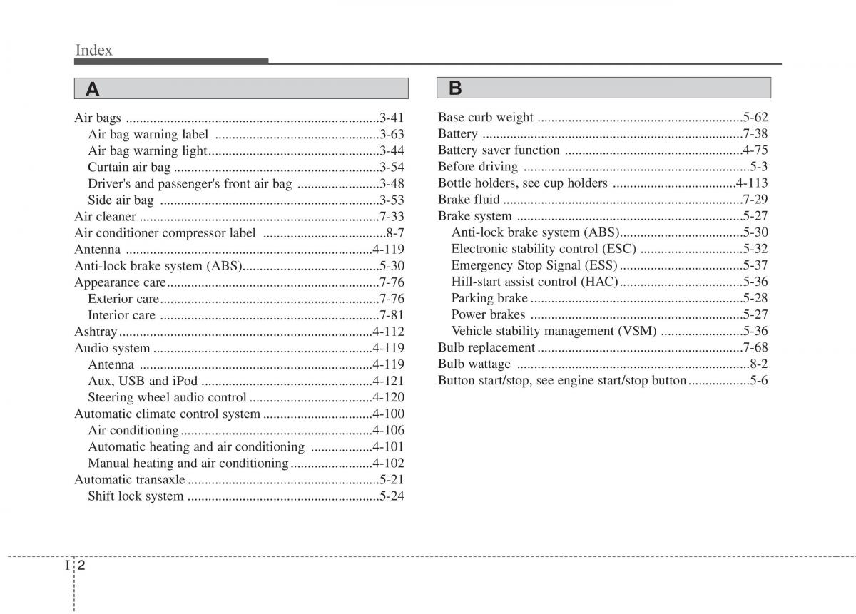 KIA Picanto II 2 owners manual / page 481