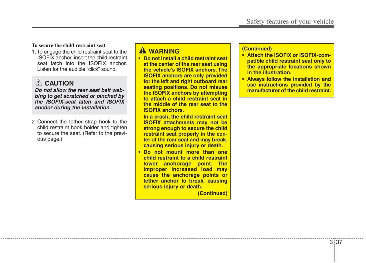 KIA Picanto II 2 owners manual / page 49