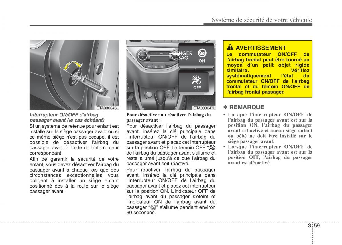 KIA Picanto II 2 manuel du proprietaire / page 72