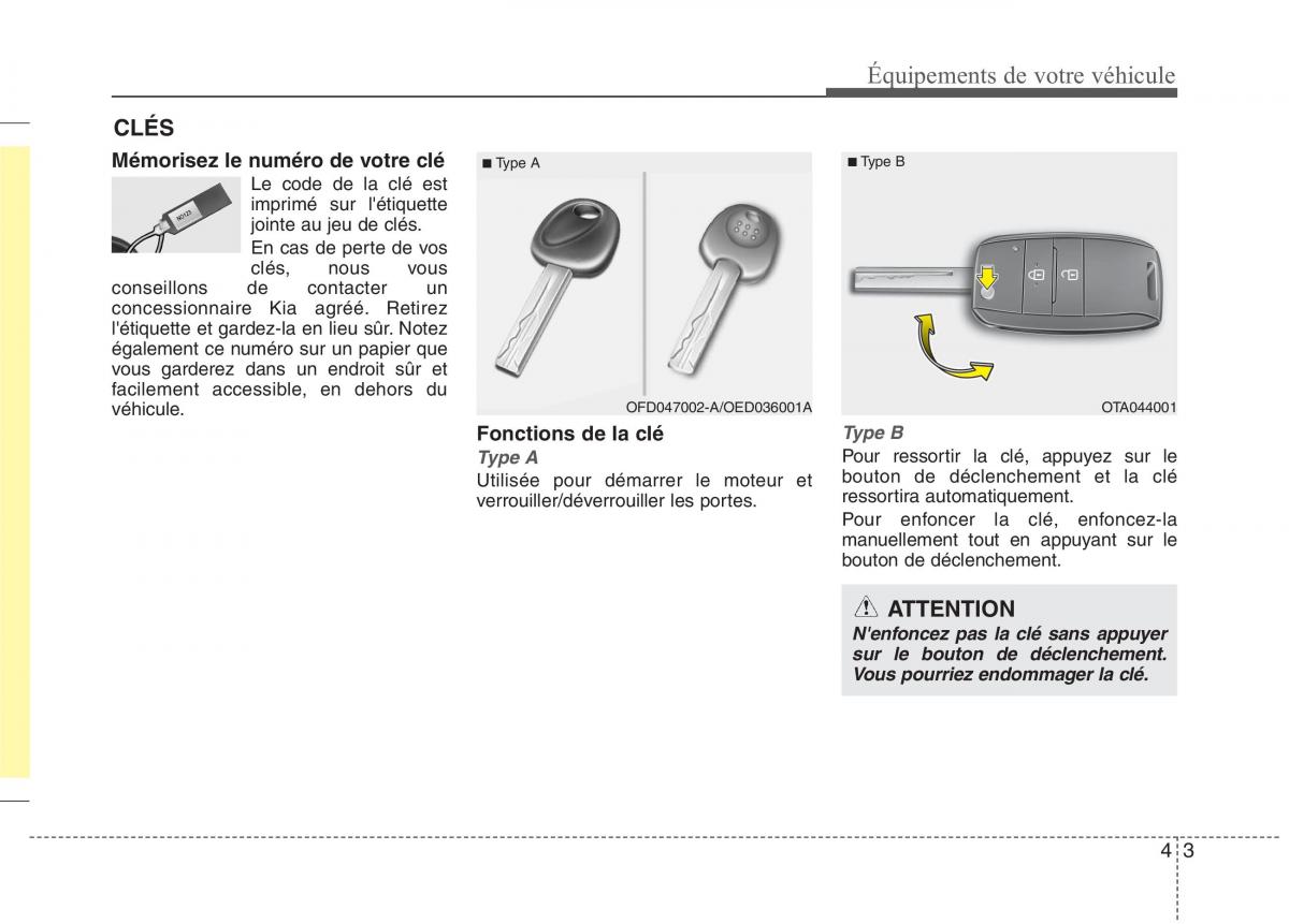 KIA Picanto II 2 manuel du proprietaire / page 87