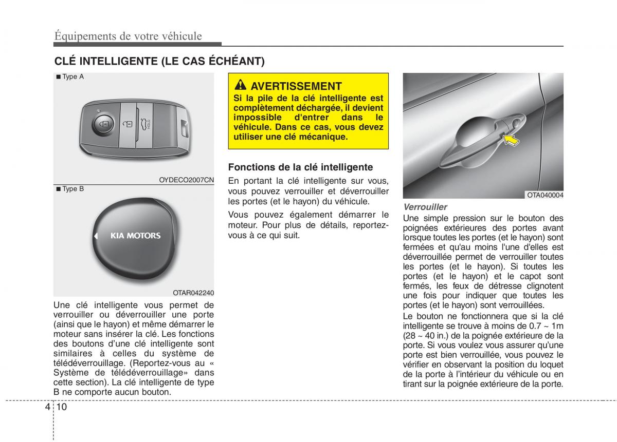 KIA Picanto II 2 manuel du proprietaire / page 94