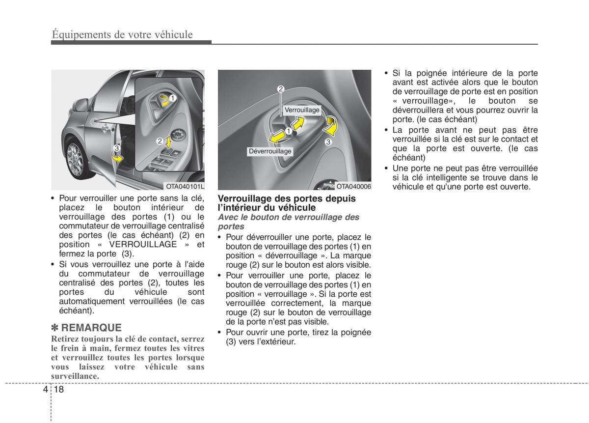 KIA Picanto II 2 manuel du proprietaire / page 102