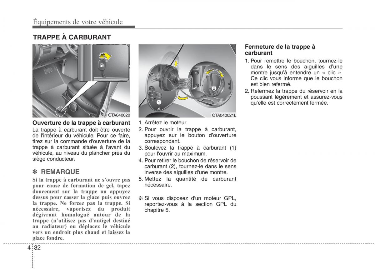 KIA Picanto II 2 manuel du proprietaire / page 116